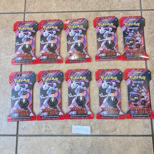 Pokemon Trading Card Game Scarlet Violet Destined Rivals 10 Booster Packs Sealed
